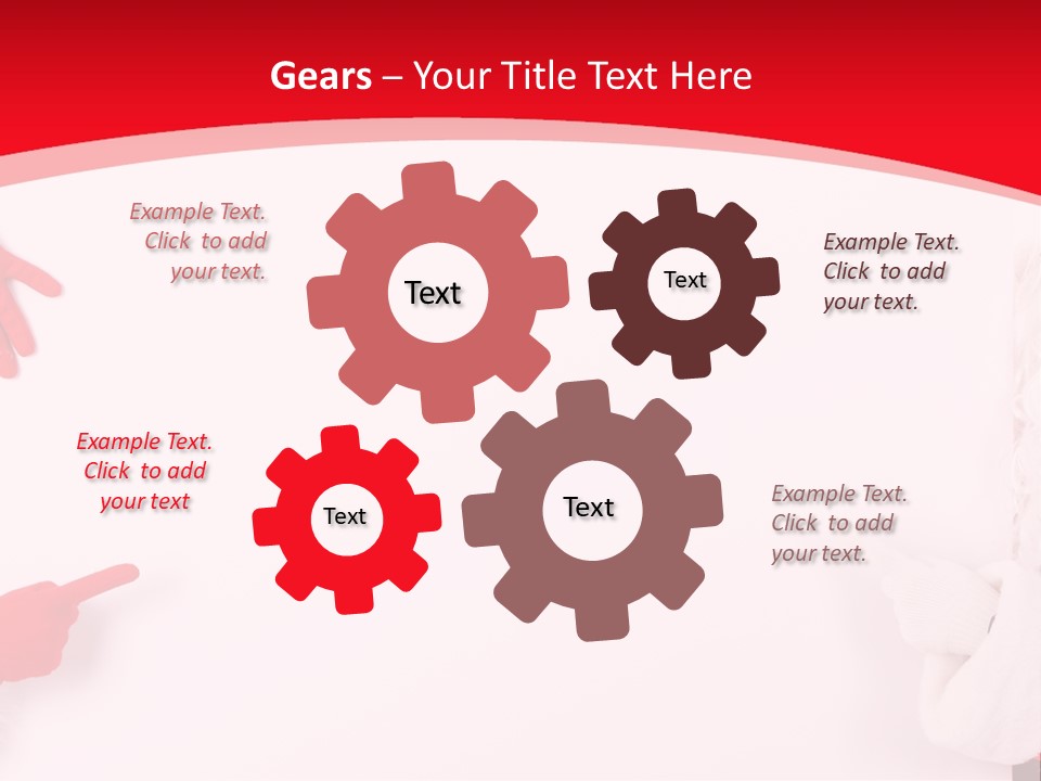 Santa Flyer Hat PowerPoint Template