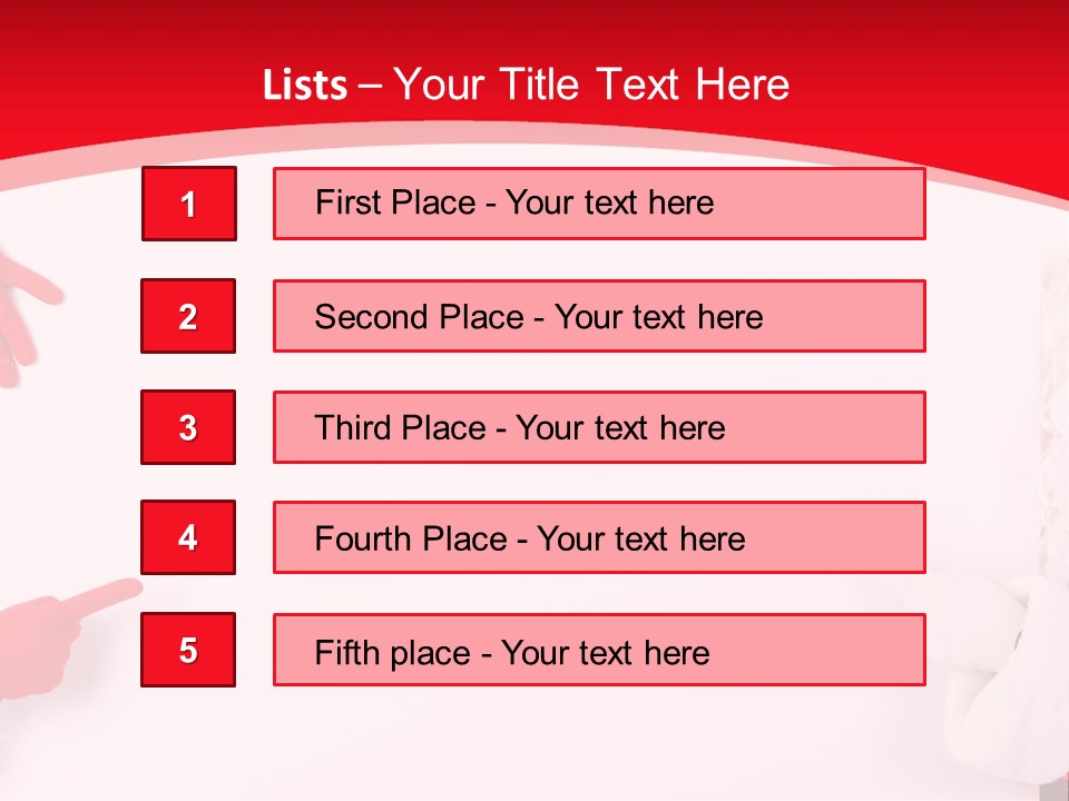 Santa Flyer Hat PowerPoint Template