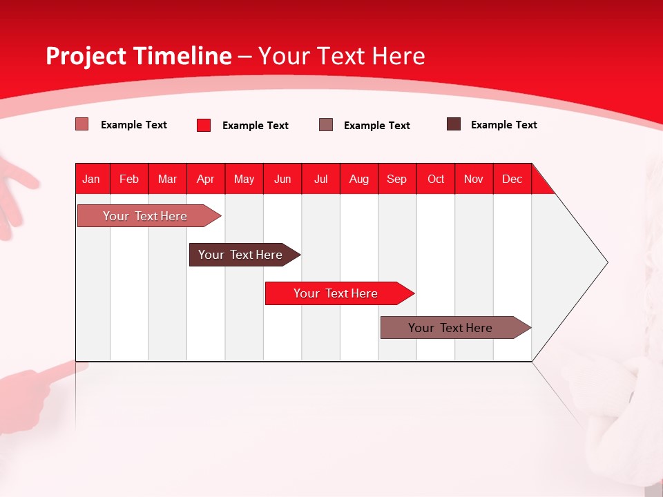 Santa Flyer Hat PowerPoint Template