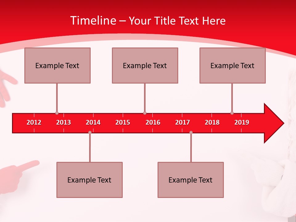 Santa Flyer Hat PowerPoint Template