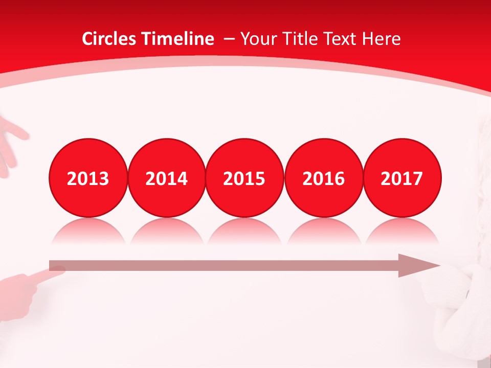 Santa Flyer Hat PowerPoint Template