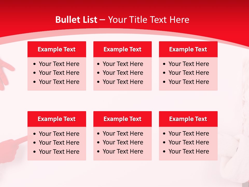 Santa Flyer Hat PowerPoint Template