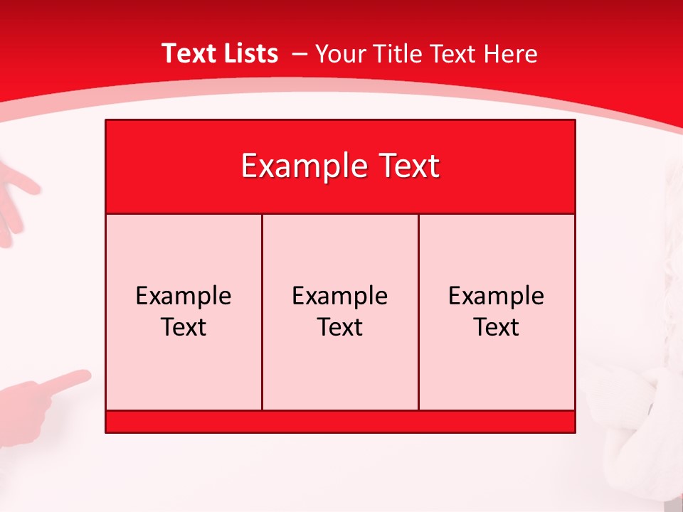 Santa Flyer Hat PowerPoint Template