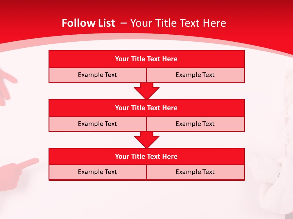 Santa Flyer Hat PowerPoint Template