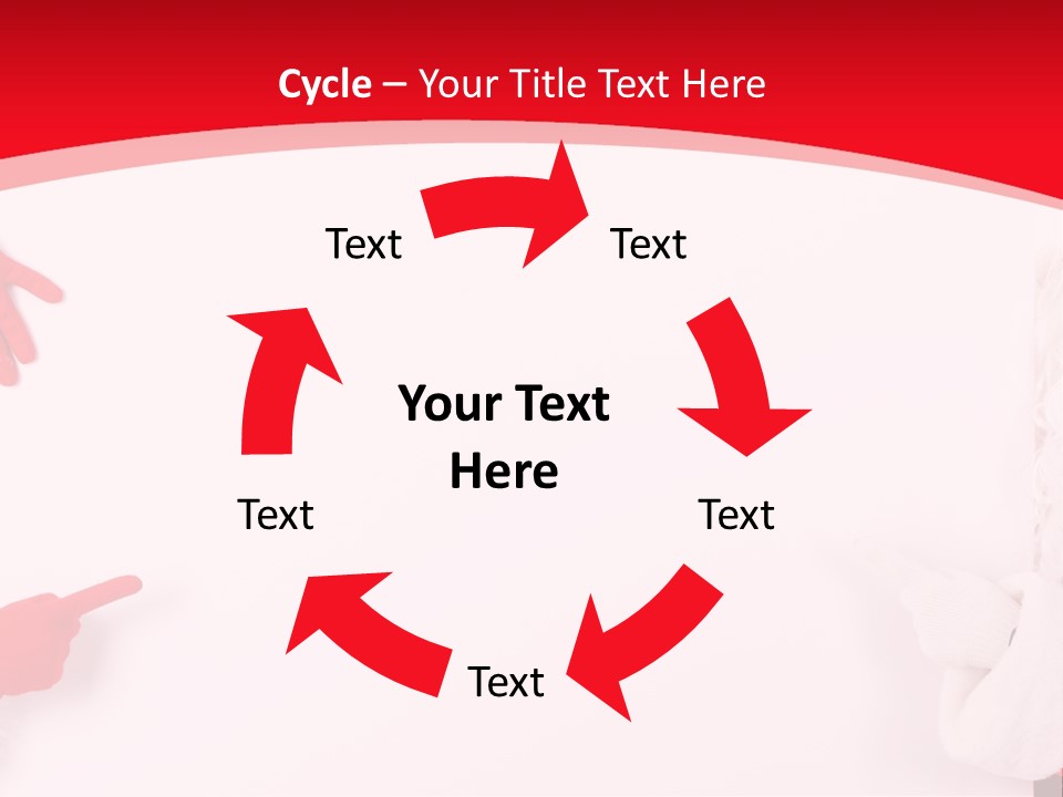 Santa Flyer Hat PowerPoint Template