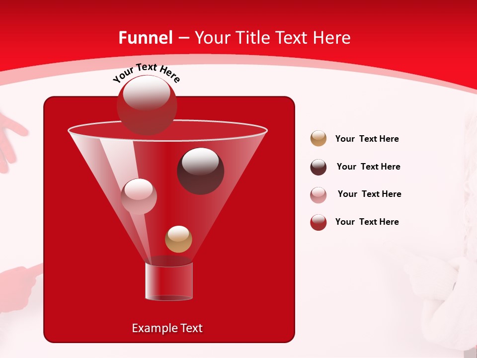 Santa Flyer Hat PowerPoint Template