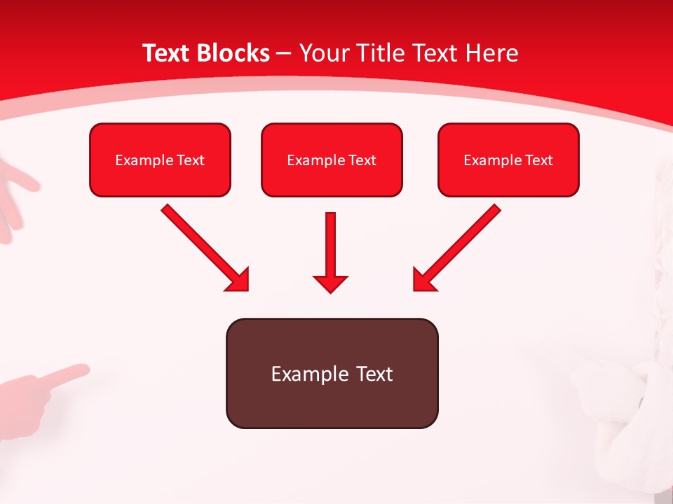 Santa Flyer Hat PowerPoint Template
