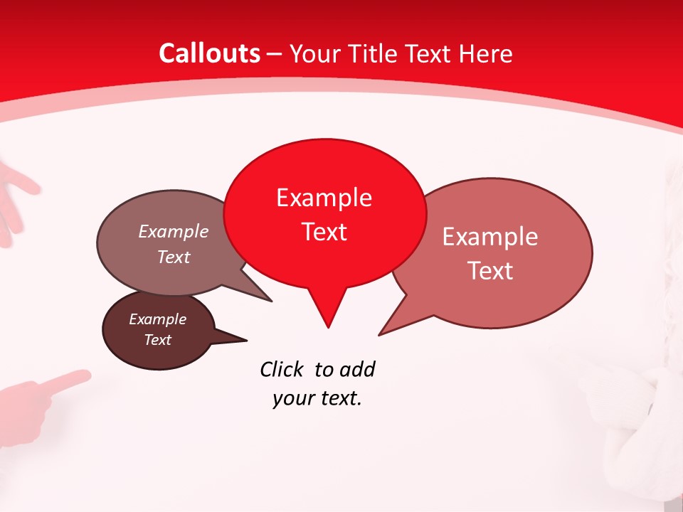 Santa Flyer Hat PowerPoint Template