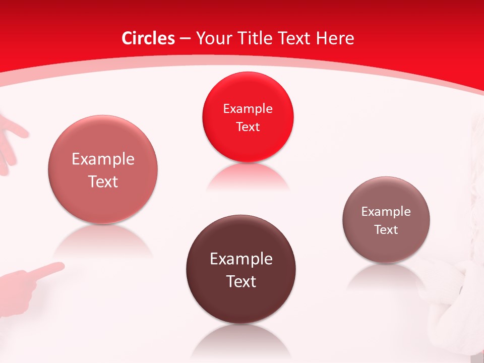 Santa Flyer Hat PowerPoint Template