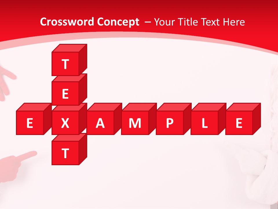 Santa Flyer Hat PowerPoint Template