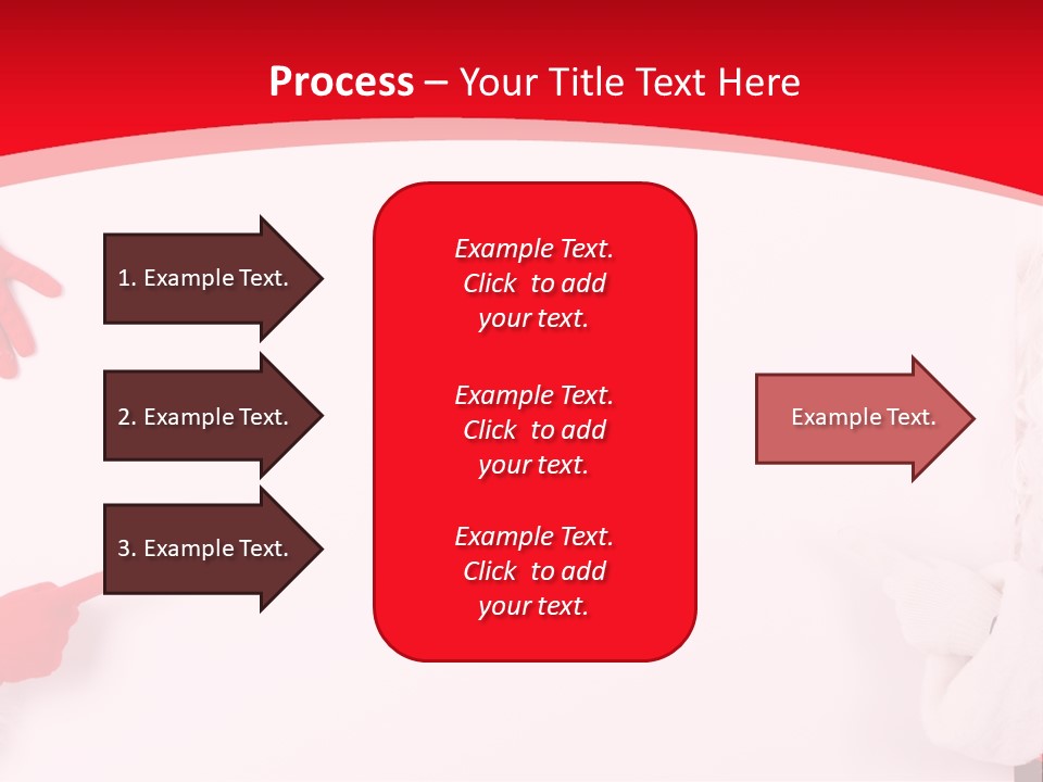 Santa Flyer Hat PowerPoint Template