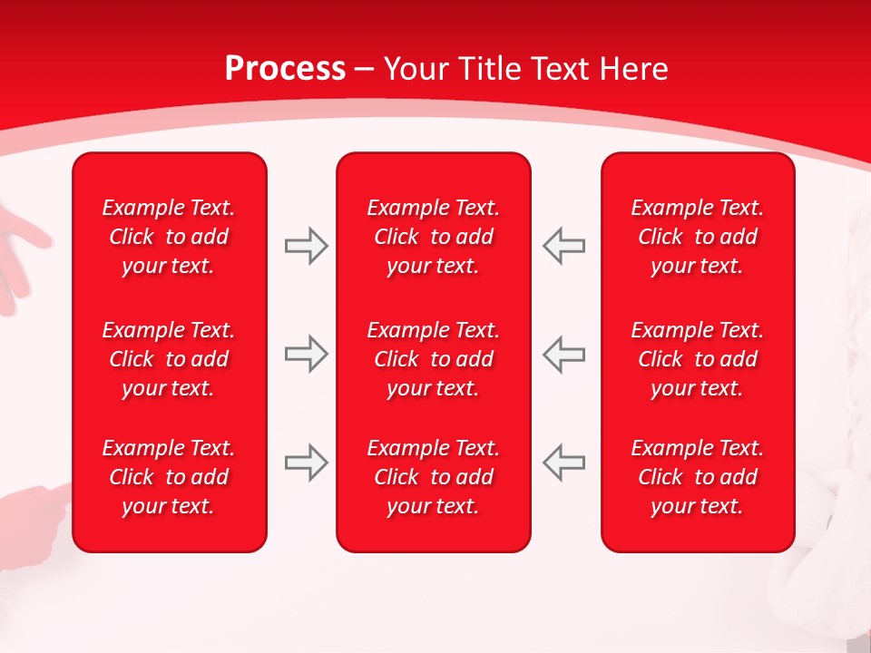 Santa Flyer Hat PowerPoint Template