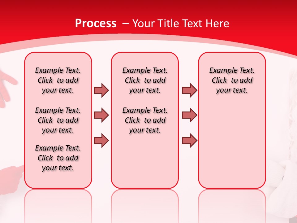 Santa Flyer Hat PowerPoint Template