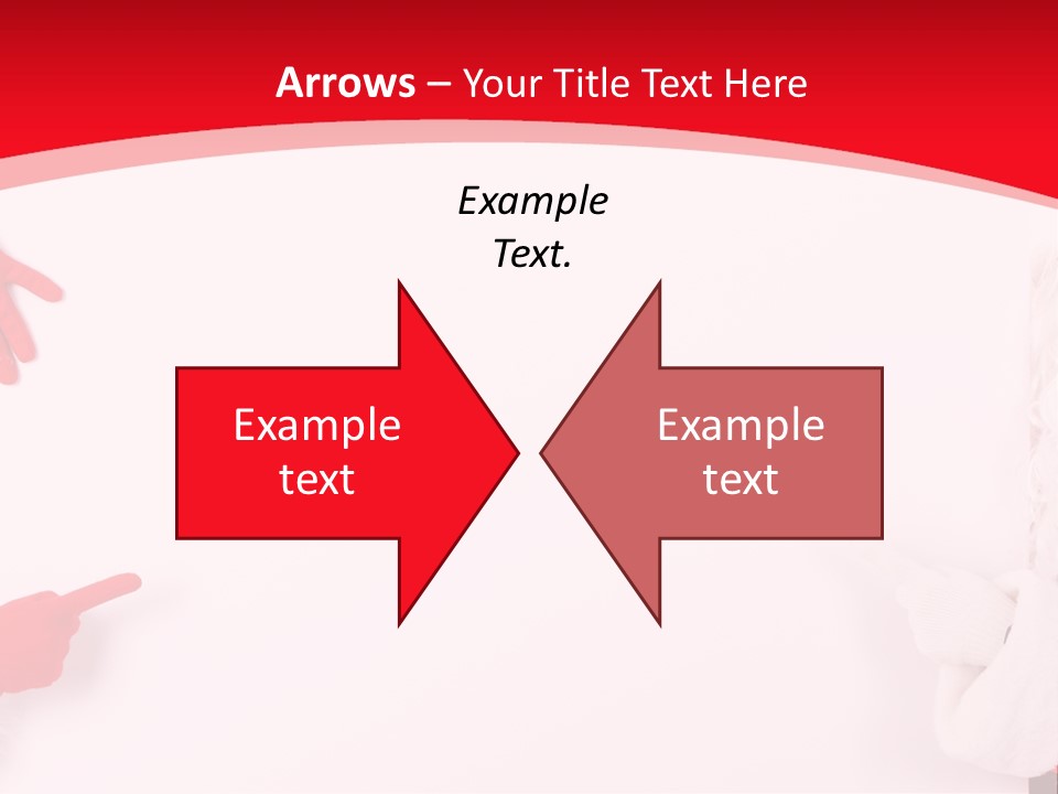 Santa Flyer Hat PowerPoint Template