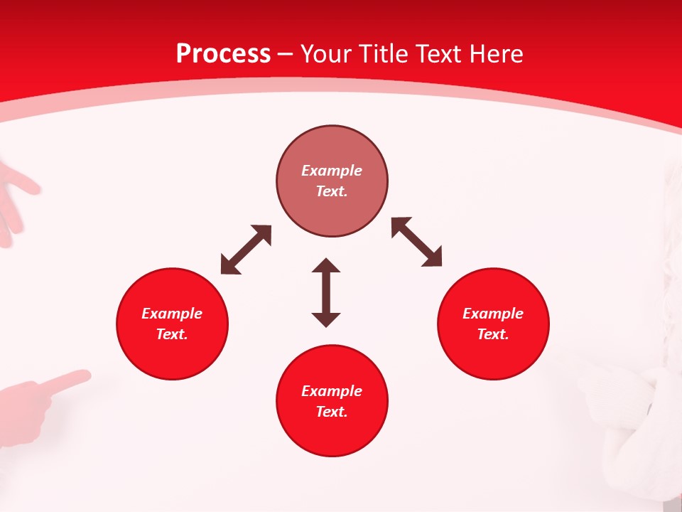 Santa Flyer Hat PowerPoint Template