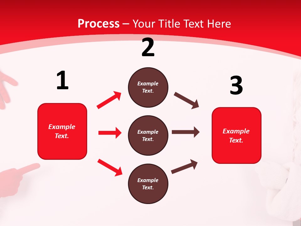 Santa Flyer Hat PowerPoint Template