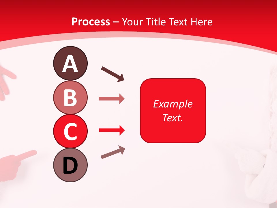 Santa Flyer Hat PowerPoint Template