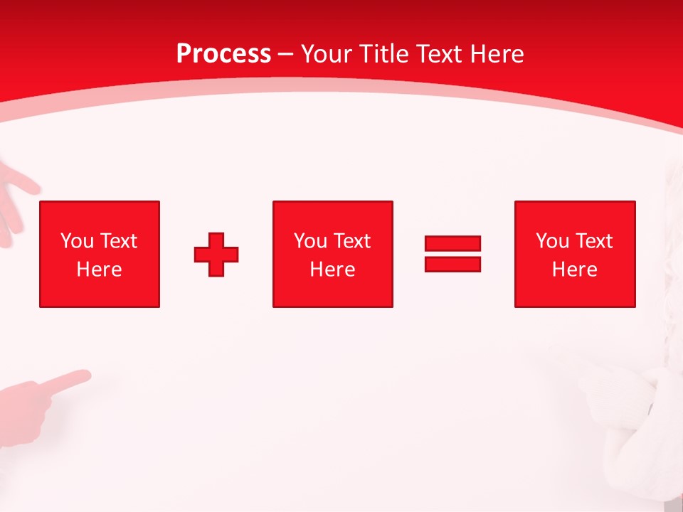 Santa Flyer Hat PowerPoint Template