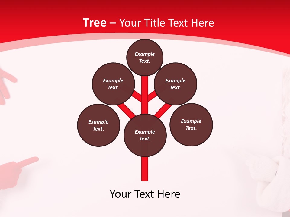 Santa Flyer Hat PowerPoint Template