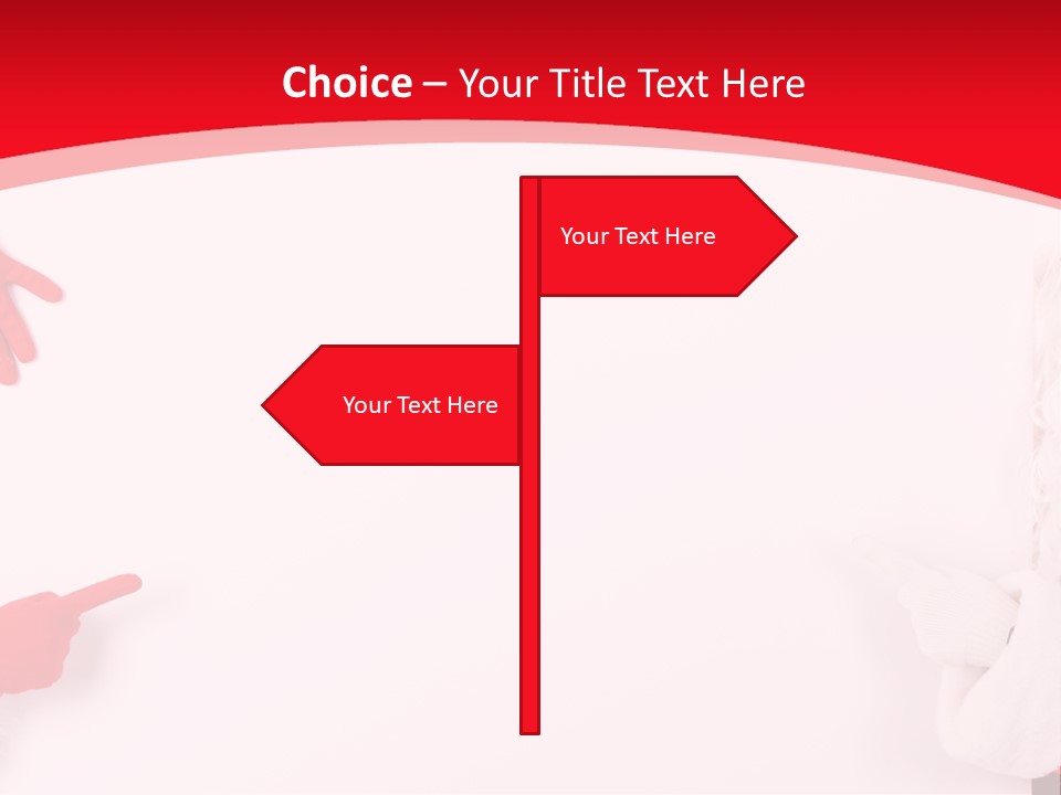 Santa Flyer Hat PowerPoint Template