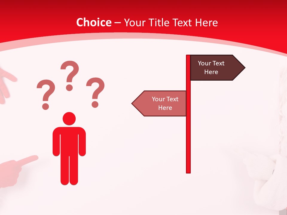 Santa Flyer Hat PowerPoint Template