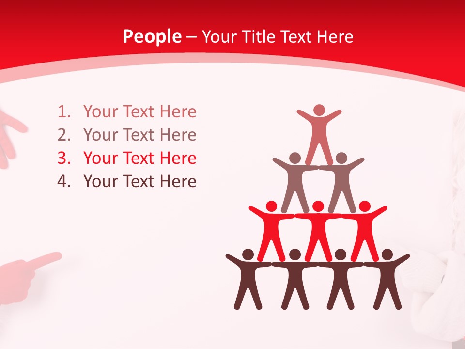 Santa Flyer Hat PowerPoint Template