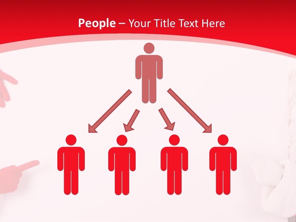 Santa Flyer Hat PowerPoint Template