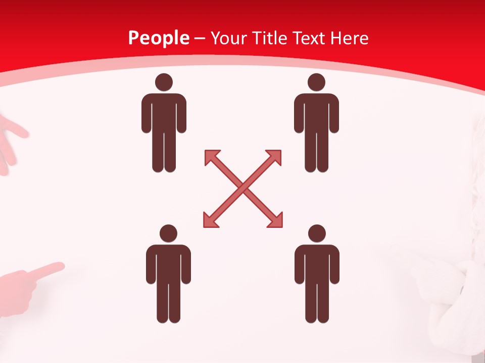 Santa Flyer Hat PowerPoint Template