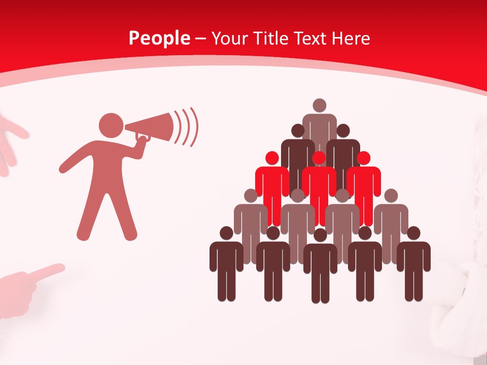 Santa Flyer Hat PowerPoint Template