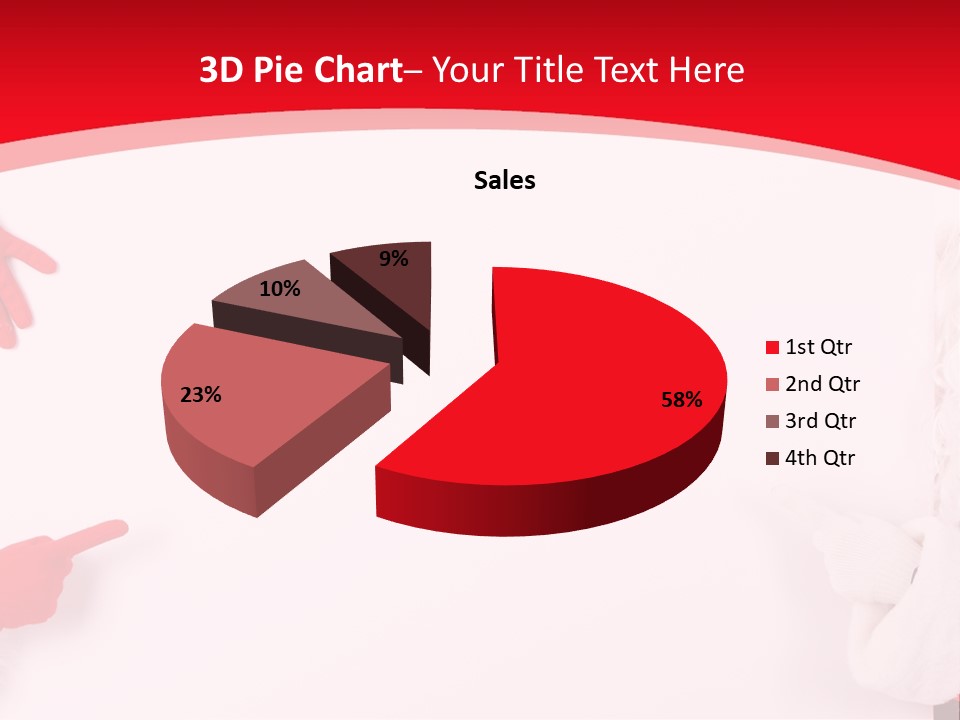 Santa Flyer Hat PowerPoint Template