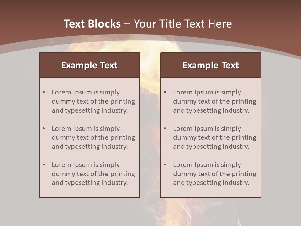One Performance Move PowerPoint Template