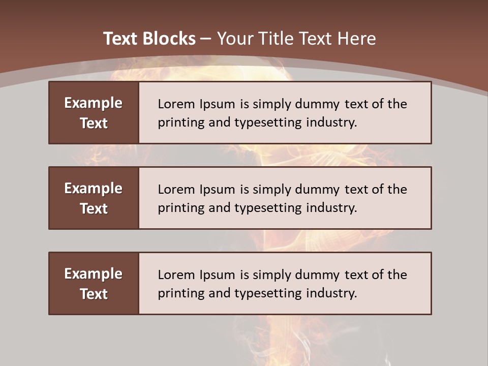 One Performance Move PowerPoint Template