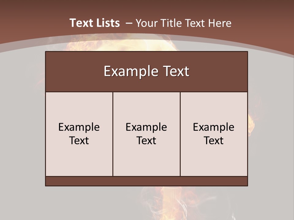 One Performance Move PowerPoint Template