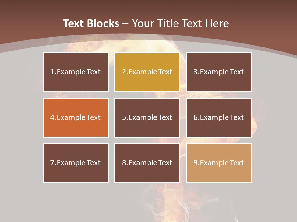 One Performance Move PowerPoint Template