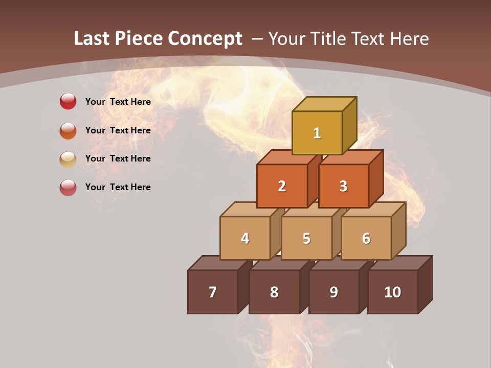 One Performance Move PowerPoint Template