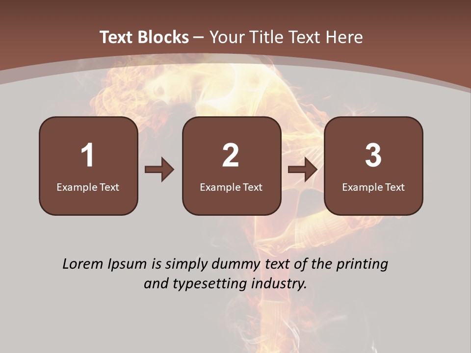 One Performance Move PowerPoint Template