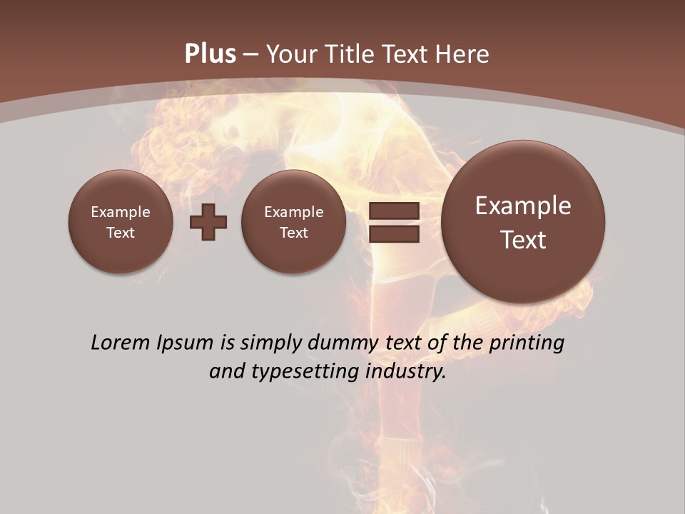 One Performance Move PowerPoint Template