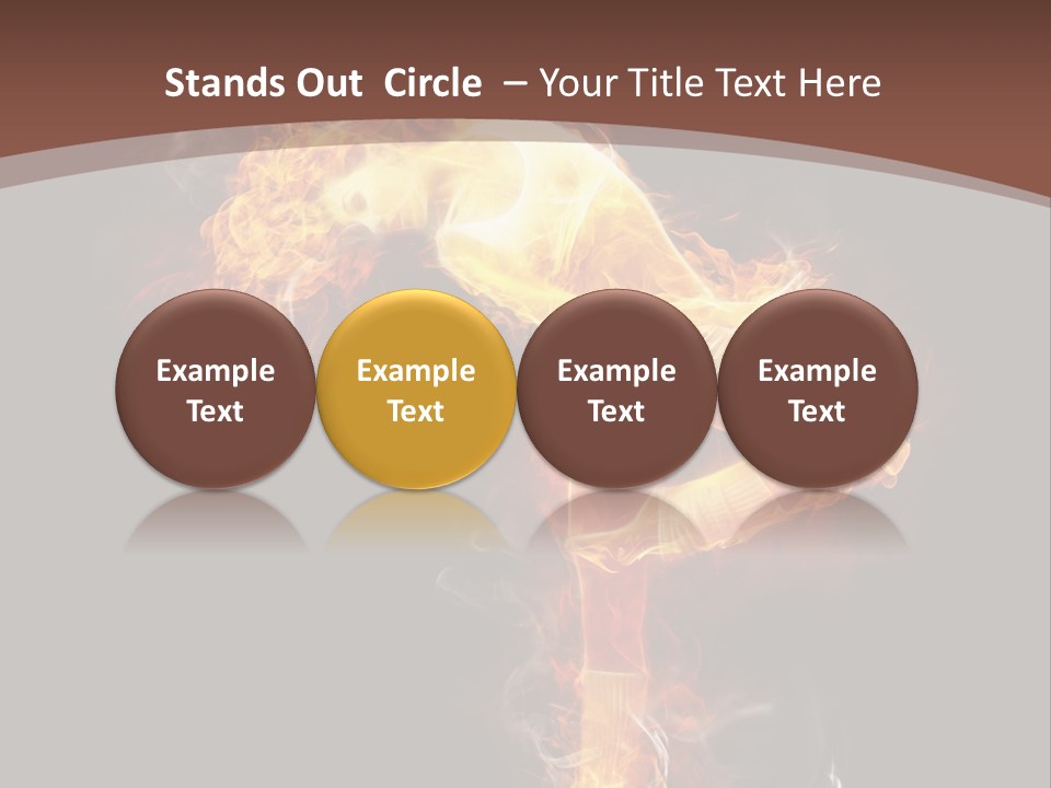 One Performance Move PowerPoint Template