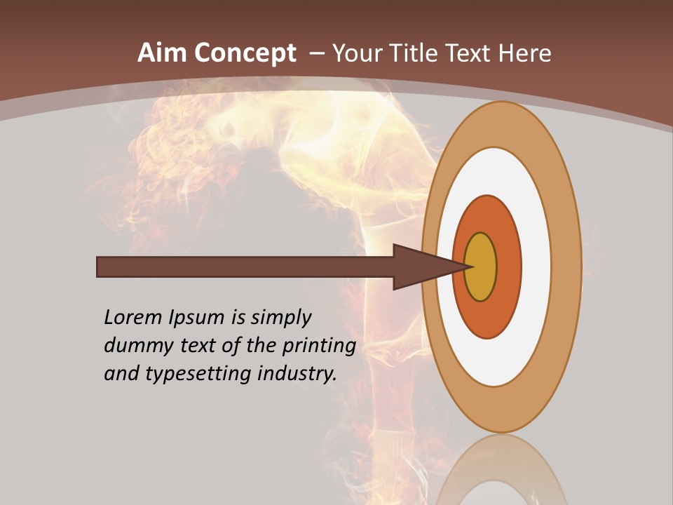 One Performance Move PowerPoint Template