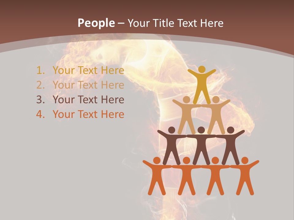 One Performance Move PowerPoint Template