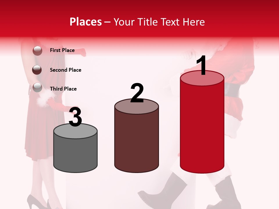 Message Face Holiday PowerPoint Template