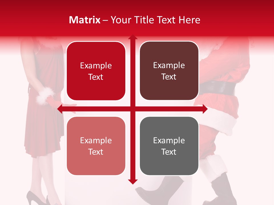 Message Face Holiday PowerPoint Template