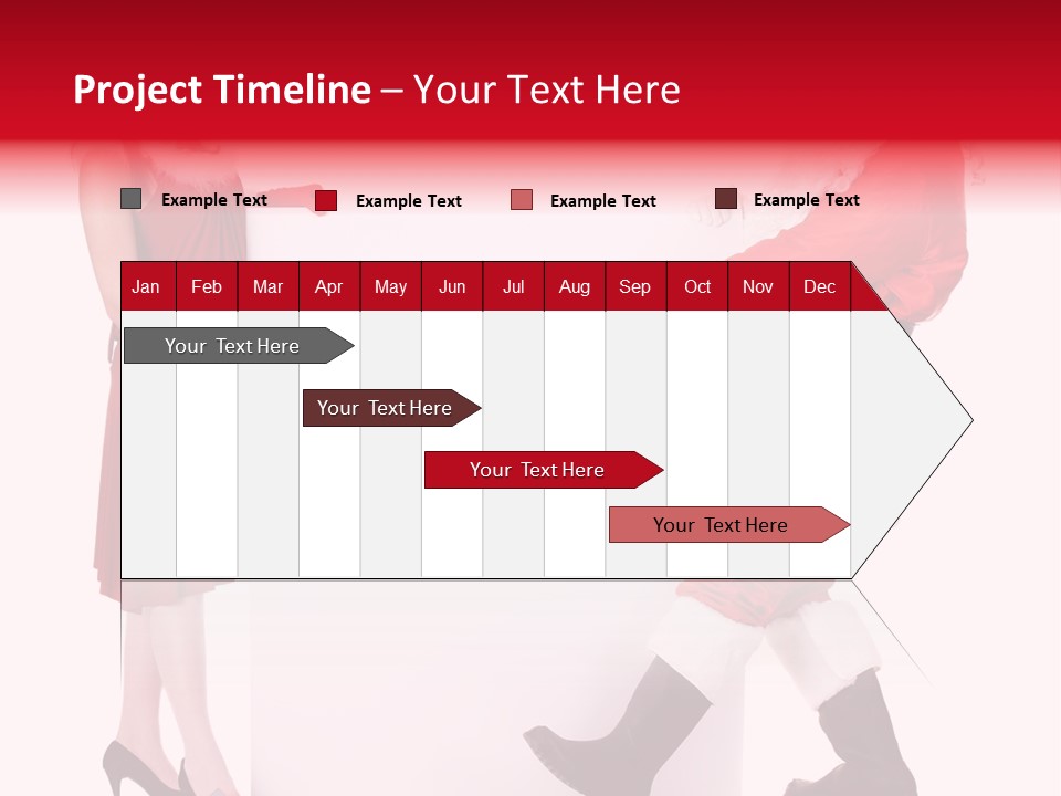 Message Face Holiday PowerPoint Template