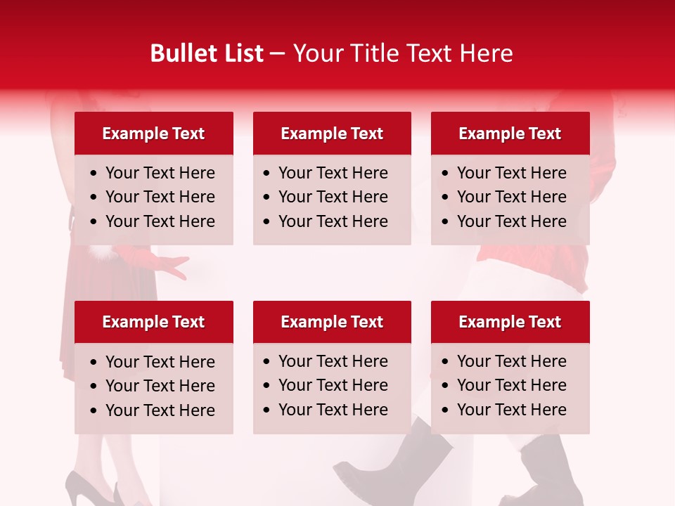 Message Face Holiday PowerPoint Template