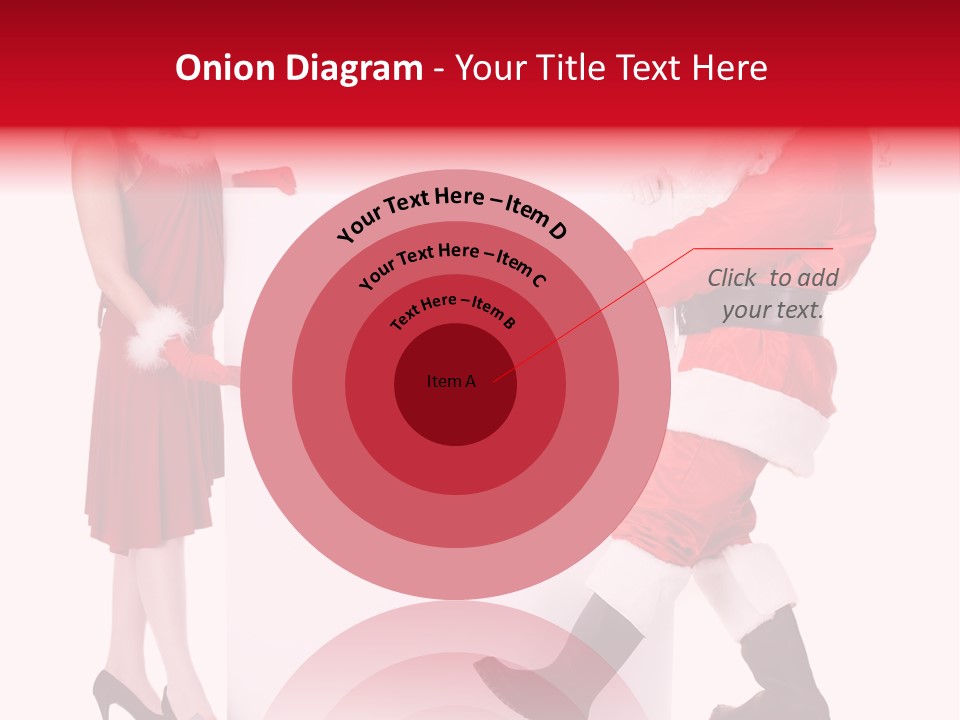 Message Face Holiday PowerPoint Template