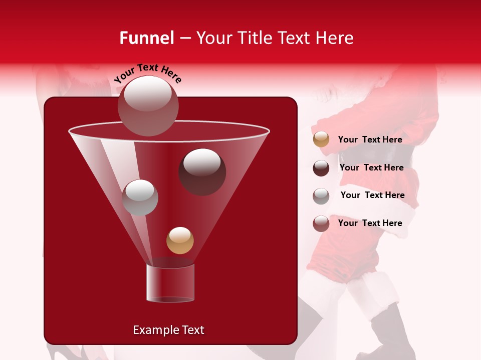 Message Face Holiday PowerPoint Template