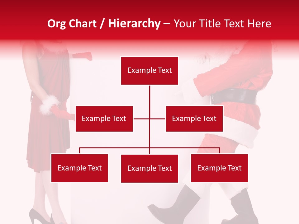 Message Face Holiday PowerPoint Template