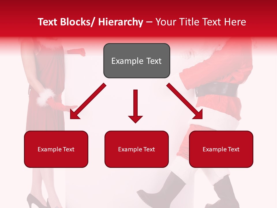 Message Face Holiday PowerPoint Template