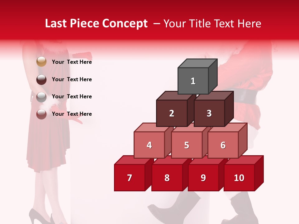 Message Face Holiday PowerPoint Template