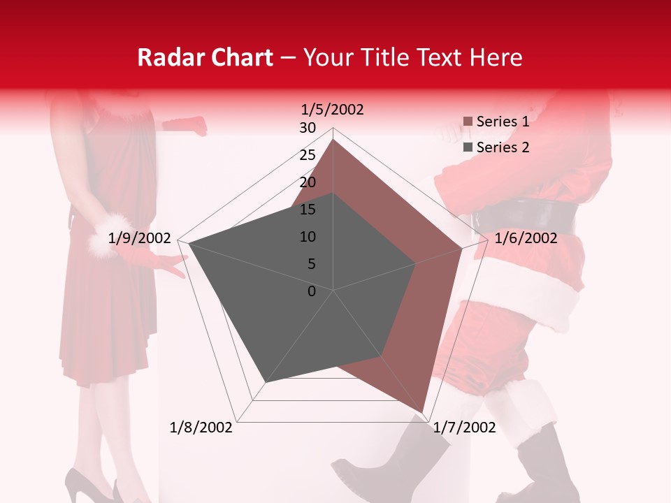 Message Face Holiday PowerPoint Template